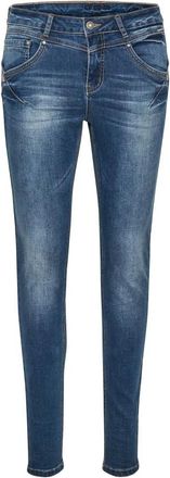 Cream Slim-leg Rich Blue Denim Jeans - Dames - Slim Fit Jeans - Blauw - W26 - Denim - Jeans