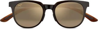 Maui Jim Occhiali da sole tondi - Marrone