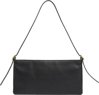 Madewell The Mini Sculptural Buckle Shoulder Bag in True Black at Nordstrom Rack