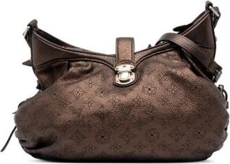 Louis Vuitton Pre-owned Mahina XS Schoudertas - Dames - Vintage Schoudertas - Bruin - ONE Size - Leer - Vintage