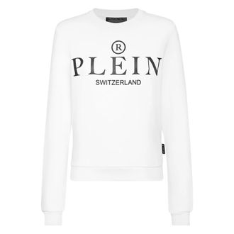 Philipp Plein Sweatshirts - Dames - Sweatshirts - Wit - M - Hoodies & sweatvesten