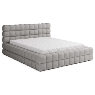 Petits Meubles Cama canap&eacute; 180x200 con somier tejido madera de pino gris