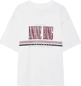 Anine Bing Jennie Top - Dames - Shirts - Wit - XS - Polyester - Tops
