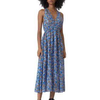 Closed Womens Allover Print Dress In Nutmeg