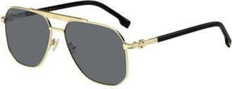 BOSS 1743/S RHL/2K Mens Sunglasses Gold Size 59