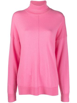 Chinti and Parker high-neck long-sleeves knit sweater - Pink