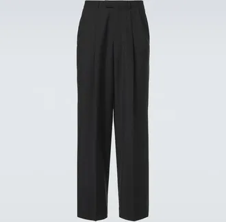 Givenchy Pantalones rectos de lana y mohair