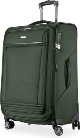 Ricardo Beverly Hills Avalon Softside 24 Checked Spinner in Juniper Green at Nordstrom