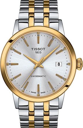 Tissot Classic Dream Swissmatic Mens Multicolour Watch T1294072203101 material_Stainless_Steel - One Size