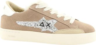 Sun 68 Katy Winter Sneaker - Dames - Sneakers - Beige - 37 EU - Leer - Schoenen