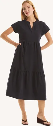 Nautica Womens Tiered Dress
