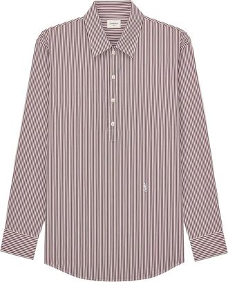 Saint Laurent Cassandre Shirt - Heren - Casual Overhemden - Veelkleurig - M - Katoen - Overhemden