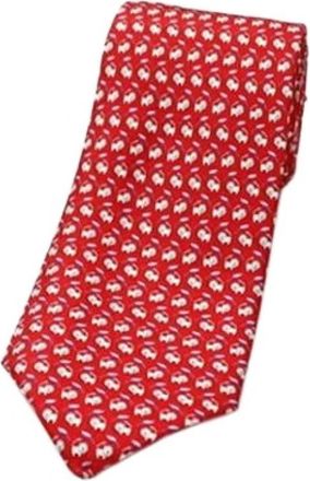 Ferragamo Pre-owned Cravat - Heren - Vintage Accessoires - Rood - ONE Size - Vintage