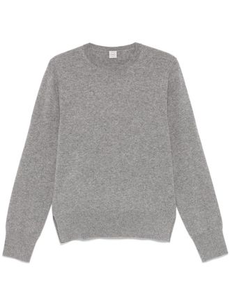 Toteme cashmere crew-neck sweater - women - Cashmere - S - Grey