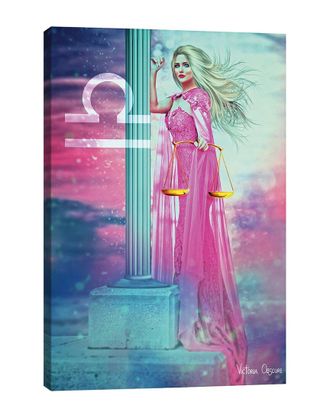 iCanvas Icanvas Libra By Victoria Obscure Wall Art