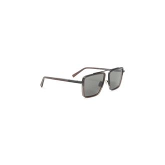 Ermenegildo Zegna Sunglasses, male, Brown, Size: ONE SIZE Acetate Sunglasses
