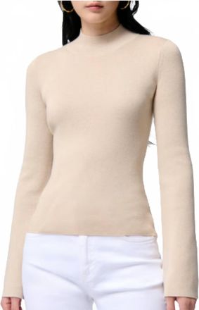 Vanessa Bruno Francesca Alpaca Wool Sweater In Beige