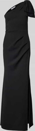 Sistaglam Abendkleid mit One-Shoulder-Tr&auml;ger Modell MILLIE in Black, Gr&ouml;&szlig;e 44