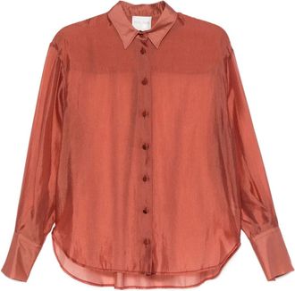 Forte_Forte Dames, Blouses & Shirts, Rood, Maat: M