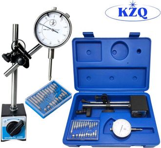 Elle Indicador De Cuadrante De 0,010 Mm Con Graduaciones De 0,01 Mm. Base Magn&eacute;tica Para Una Fijaci&oacute;n Estable. Precisi&oacute;n Profesional. Incluye Estuche De Tr