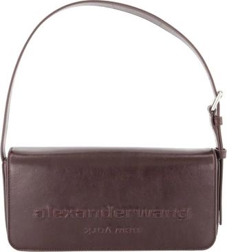Alexander Wang Punch Schoudertas - Dames - Schoudertassen - Bruin - ONE Size - Katoen - Tassen