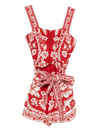 Farm Rio Guanacaste Red Gathering Romper