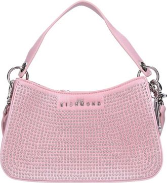 John Richmond Satijnen tas met studs - Dames - Handtassen - Roze - ONE Size - Satijn - Tassen
