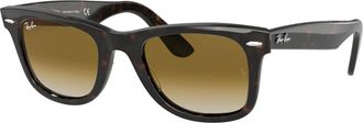 Ray-Ban Klassieke Wayfarer zonnebril Rb 2140 - unisex - Zonnebrillen - Bruin - 50 MM - Accessoires