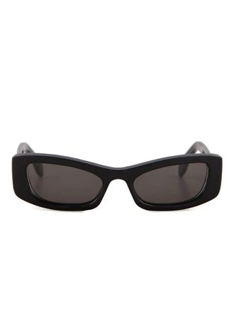 Retro Superfuture Nyami sunglasses - unisex - Acetate - 54 - Black