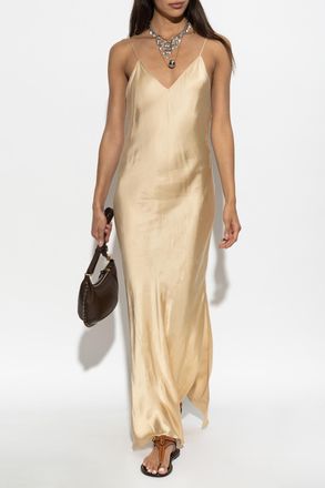Isabel Marant Dress Nevana, Womens, Beige