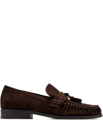 Senso suede loafers - women - Suede/Calf Leather/Calf Leather - 37 - Brown