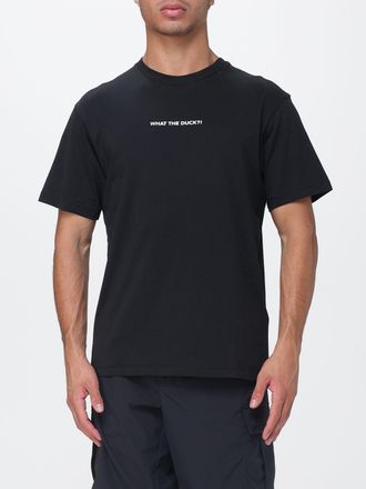 Save The Duck T-shirt girocollo in puro cotone con stampa slogan grafica