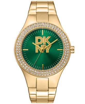 DKNY Womens 316L Stainless Steel Watches - Gold
