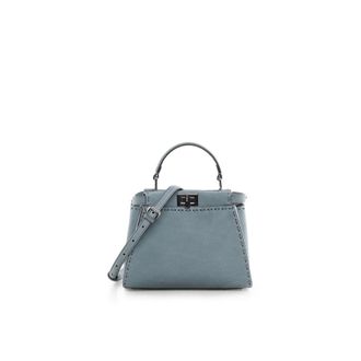 Fendi Peekaboo Mini Nubuck Bag