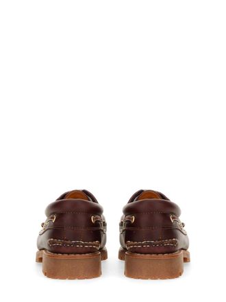 Timberland Leather Boat Moccasin - Bordeaux