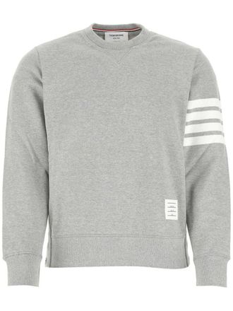 Thom Browne Engineered 4-Bar Jersey Sweatshirt - Grey
