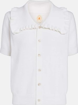 Jardin Des Orangers Cardigan in cotone e cashmere