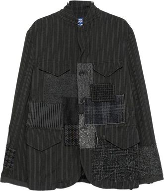 Junya Watanabe Patchwork Pinstripe Jacket