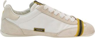 Fendi Cream Color Block Sneakers