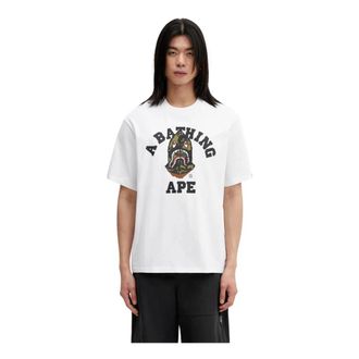 A Bathing Ape A Bathing Ape, Hombre, Camisetas, Blanco, Talla: L