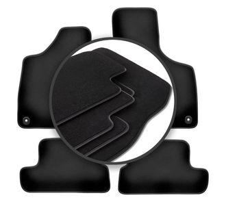 OEM Alfombrillas Premium Para Audi Tt Ii 8j Descapotable, Roadster Y Coup&eacute; (2006-2014)