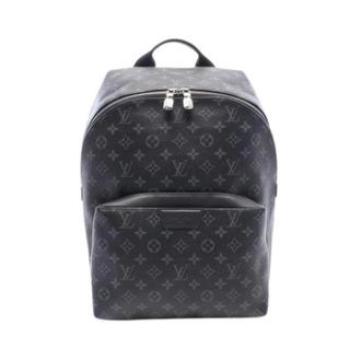Louis Vuitton Pre-owned Backpack - Heren - Pre-owned - Zwart - Maat: ONE Size Leer
