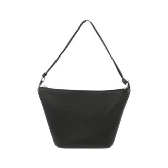 Loewe Pre-owned Hammock Hobo Mini Calf Shoulder Bag - Dames - Vintage Schoudertas - Zwart - ONE Size - Leer - Vintage