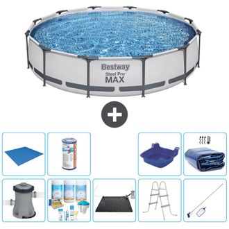Bestway Piscina Bestway Steel Pro Max Redonda - 366x76 Cm - 8-piezas S21693