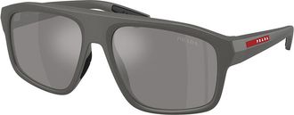 Prada PS B02S 16X7W1 Mens Sunglasses Grey Size 59