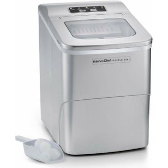 KitchenChef Kitchenchef - fabbricatore di ghiaccio 80w 10-12kg/24h - ksice9 - kitchen chef