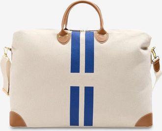 My Style Bags Rechteckige Reisetasche aus gestreiftem Segeltuch Harvard