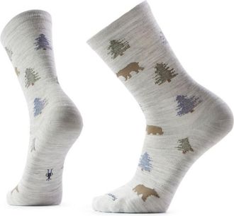 Smartwool Everyday Through The Trees Crew Multifunktionssocken - Unisex | grau