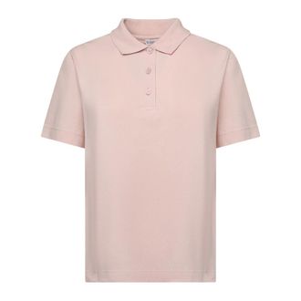 Burberry Polo Shirts, female, Pink, Size: XS Polo Shirts