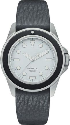 Unimatic Modello Uno Automatic White Dial Mens Watch UT1-GO